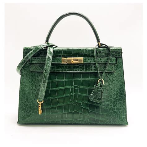 hermes kelly green